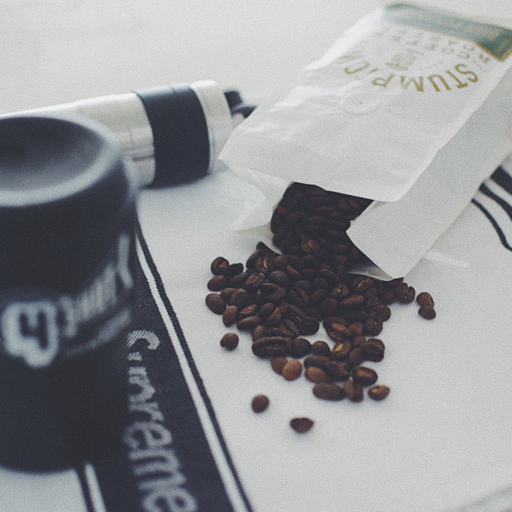 Stumptown Coffee Roasters(ストンプタウンコーヒーロースターズ）のコーヒー豆とPORLEX（ポーレックス）コーヒーミル・Ⅱミニ